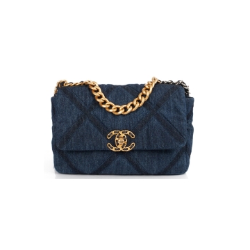 Chanel 19 Denim Handbag