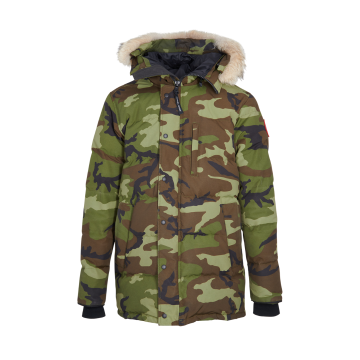 CANADA GOOSE CAMO PARKA (Mens, XL)