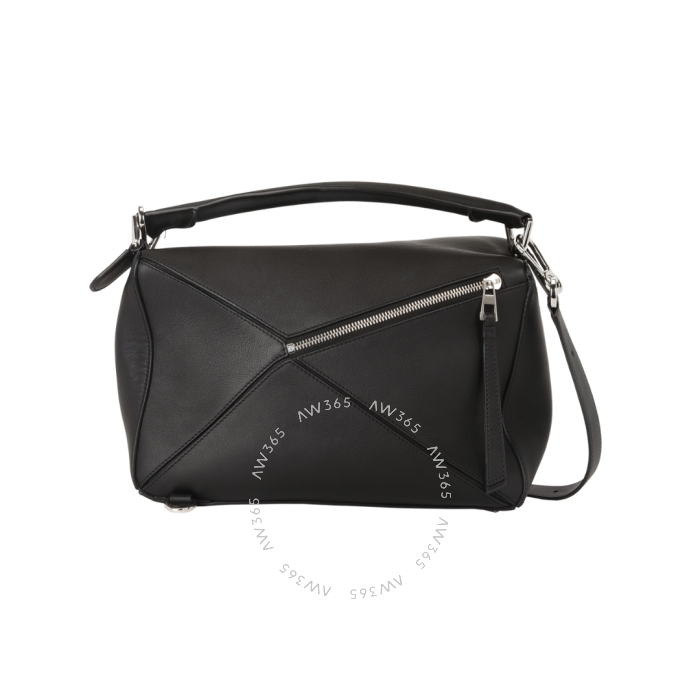 Loewe Black Medium Puzzle Bag