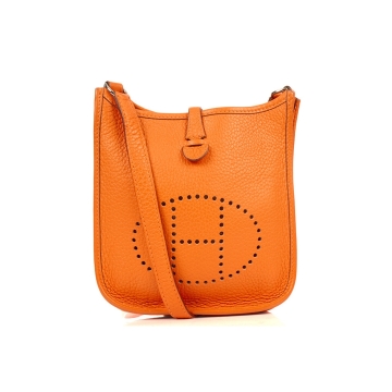 Hermes
Evelyne 16 in Classic Orange, Togo Leather