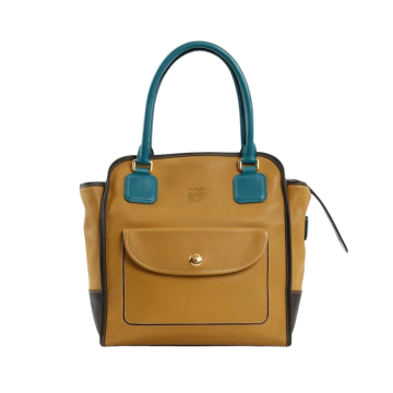 Loewe Amazona Brown Leather Handbag