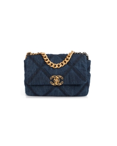 Chanel 19 Denim Handbag